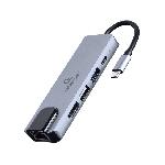 Cable - Connectique Pour Peripherique Adaptateur USB 3.1 UHD 4K 0.12m Gris