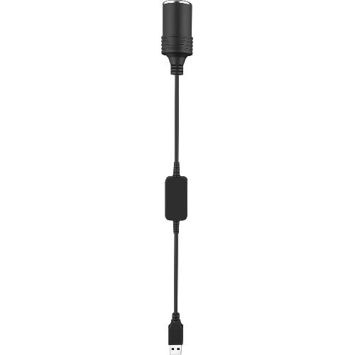 Allume Cigare - Prise Allume-cigare Adaptateur USB vers allume-cigare noir x4