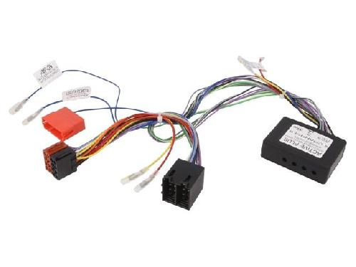 Fiche ISO Alfa Romeo Adaptateur utilisation ampli origine compatible avec Alfa Lancia Mercedes ISO