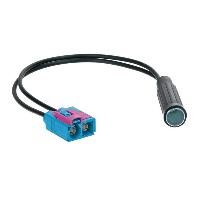 Adaptateurs Antenne Adaptateur Antenne 2xFakra F DIN F compatible avec Audi VW Seat Skoda ap08