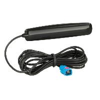 Adaptateurs Antenne Adaptateur antenne active DAB+ Fakra F 2.5m 12V interne