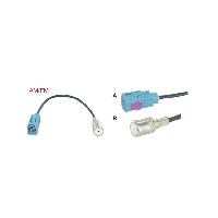 Adaptateurs Antenne Adaptateur antenne ANT6007 Fakra F ISO F