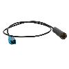 Adaptateurs Antenne Adaptateur antenne compatible avec Audi BMW VW - DIN F vers Fakra F ROKA Version