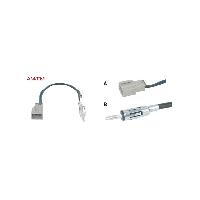 Adaptateurs Antenne Adaptateur Antenne compatible avec Honda Accord Civic CRV Mazda 3 vers Din M - ANT6006