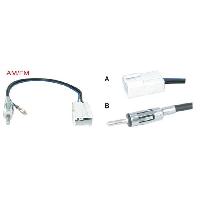 Adaptateurs Antenne Adaptateur Antenne compatible avec Honda Insight CVR CRZ Civic vers Din M