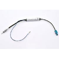 Adaptateurs Antenne Adaptateur Antenne Fakra M DIN M Amplifie compatible avec BMW Audi Citroen Peugeot Seat Skoda VW Fiat Mercedes - 14P245