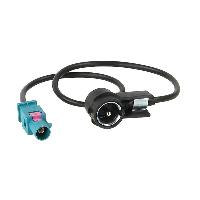 Adaptateurs Antenne Adaptateur antenne Fakra M vers ISO M compatible avec Audi BMW Citroen Fiat Mercedes Peugeot Seat Skoda ap02