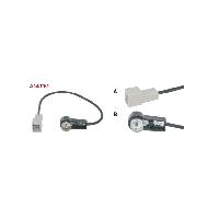 Adaptateurs Antenne Adaptateur Antenne ISO compatible avec Hyundai i30 ap07 Kia Picanto ap07 Kia Sorento ap09 - ANT6042