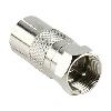 Adaptateurs Antenne Adaptateur Antenne Prise F Male vers prise coaxiale femelle