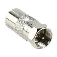 Adaptateurs Antenne Adaptateur Antenne Prise F Male vers prise coaxiale femelle x1