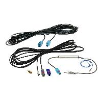 Adaptateurs Antenne Kit de cables antenne Fakra-m->DIN-m- SMB-F- SMA-m- FM DAB+