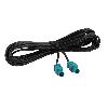 Adaptateurs Antenne Rallonge de cable antenne Fakra-m->Fakra-m- 500cm ROKA en vrac
