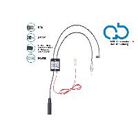 Adaptateurs Antenne Separateur antenne AM FM DAB+ DIN-f->DIN-m- SMB-f- passif