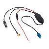 Adaptateurs Antenne Separateur antenne AM FM DAB+ Fakra-m->DIN-m- SMB-f-