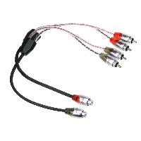 Adaptateurs et fiches RCA OVATION cable RCA en Y 1 Femelle et 2 males High Line