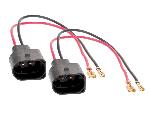 Cable installation haut-parleurs Roger Adaptateurs Haut-Parleurs compatible avec VW Golf 5 Touran News Beetle x2