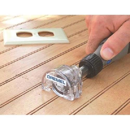 Accessoire - Consommable Machine Outil Adaptation Mini scie circulaire DREMEL 670 - Pour decouper le bois avec precision