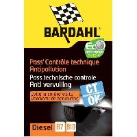 Additif Performance - Entretien - Nettoyage - Anti-fumee BARDAHL Pass Controle technique moteur Diesel 2x 300ml