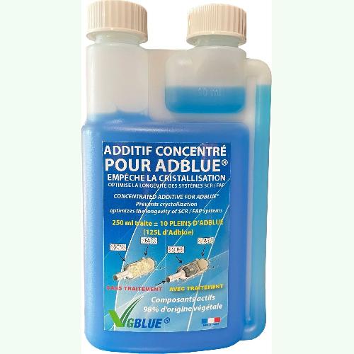 Additif Performance - Entretien - Nettoyage - Anti-fumee Additif VGBlue Concentre - Nettoyant ADBlue 250ml