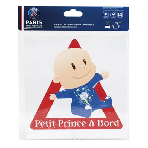 Stickers Multi-couleurs Adhesif Bebe a bord - PSG Petit Prince a bord - Paris Saint Germain