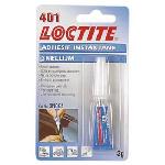 Colle - Silicone - Pate a joint Adhesif instantane LOCTITE 401 3g