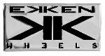 Adhesif Sticker 3D Chrome - Logo Ekken - archives