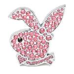 Stickers 3D Adhesif Sticker 3D - Evo Bunny diamant rose - BC Corona