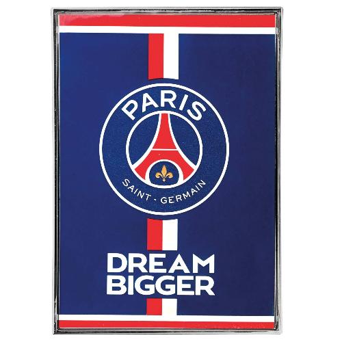 Stickers 3D Adhesif Sticker - Embleme PSG Dream Bigger - Paris Saint Germain