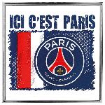 Adhesif Sticker - Embleme PSG Ici c'est Paris - Paris Saint Germain