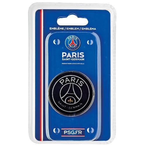 Stickers 3D Adhesif Sticker - Embleme PSG Noir Premium