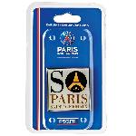 Stickers 3D Adhesif Sticker - Embleme PSG So Paris Premium - Paris Saint Germain