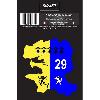 Adhesifs & Stickers 1 Adhesif Departement CARTE FINISTERE