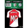 Adhesifs & Stickers 1 Autocollant Maillot De Foot Monaco