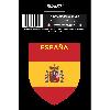 Adhesifs & Stickers 1 Sticker Espagne - STP7B