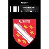 Adhesifs & Stickers 1 Sticker Region Alsace 1