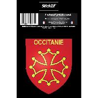 Adhesifs & Stickers 1 Sticker Region Occitanie - STR10B Adhesifs & Stickers 1 Sticker Region Occitanie - STR10B