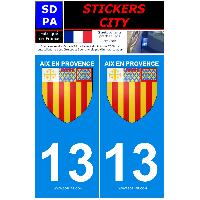 Adhesifs & Stickers 2 autocollants City 13 Adhesifs & Stickers 2 autocollants City 13