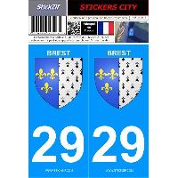 Adhesifs & Stickers 2 autocollants City 29 version 2 Adhesifs & Stickers 2 autocollants City 29 version 2