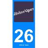 Adhesifs & Stickers 2 autocollants Region Departement 26 SR26