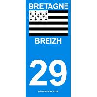 Adhesifs & Stickers 2 autocollants Region Departement 29 Adhesifs & Stickers 2 autocollants Region Departement 29