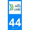 Adhesifs & Stickers 2 autocollants Region Departement 44