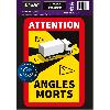 Adhesifs & Stickers Adhesif Pre Decoupe Angles Morts X3