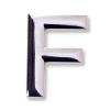 Adhesifs & Stickers Adhesif Sticker 3D Chrome - Embleme F -France