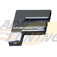 Adhesifs & Stickers Adhesif Sticker 3D Chrome Lettre F - 23x27mm Adhesifs & Stickers Adhesif Sticker 3D Chrome Lettre F - 23x27mm