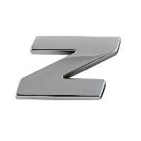 Adhesifs & Stickers Adhesif Sticker 3D Chrome Lettre Z - 23x27mm x10 Adhesifs & Stickers Adhesif Sticker 3D Chrome Lettre Z - 23x27mm x10