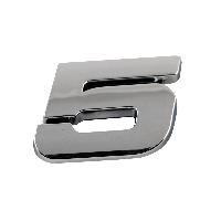 Adhesifs & Stickers Adhesif Sticker 3D Chrome Numero 5- 23x27mm Adhesifs & Stickers Adhesif Sticker 3D Chrome Numero 5- 23x27mm