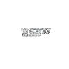Adhesifs & Stickers Adhesif Sticker 3D Diamant - 19 pouces italique
