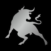 Adhesifs & Stickers Adhesif Sticker Argent Taureau Corrida H84mm x L90mm Adhesifs & Stickers Adhesif Sticker Argent Taureau Corrida H84mm x L90mm