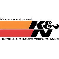 Adhesifs & Stickers Adhesif Sticker KN - 5x11cm - autocollant KN