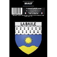 Adhesifs & Stickers Auto 1 Adhesif Blason La Baule STV44-1B